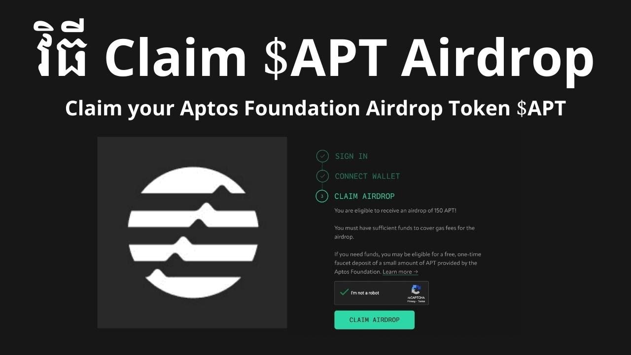 Aptos Airdrop " Reivindicar tokens APT gratuitos
