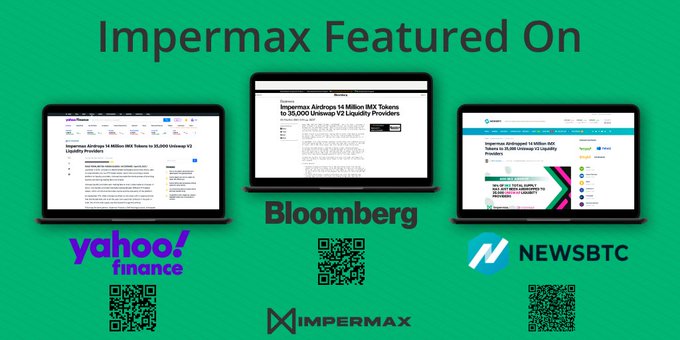 Impermax Finance Airdrop » 400 тегін IMX таңбалауышын талап етіңіз (~ $310)