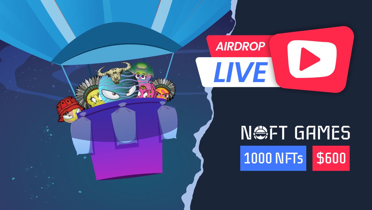 Noft Games Airdrop » Eis gratis NVT-tokens