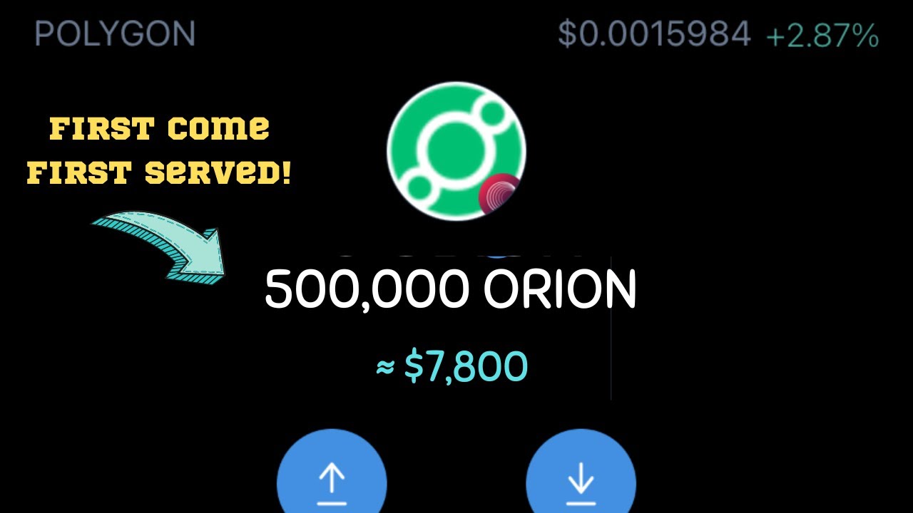 Orion Money Airdrop » ORION တိုကင်များကို အခမဲ့ရယူပါ။